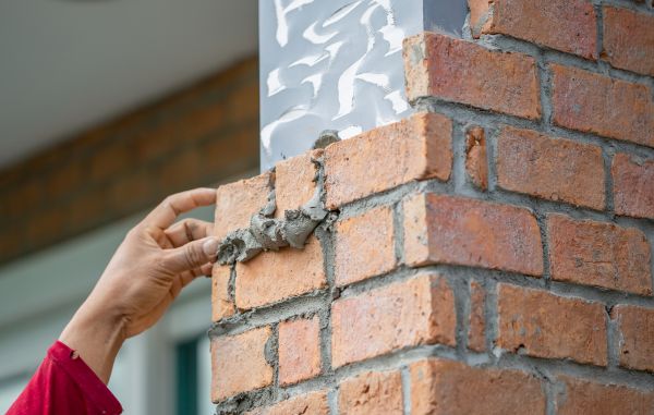 Brick Pillar Repair in Macomb