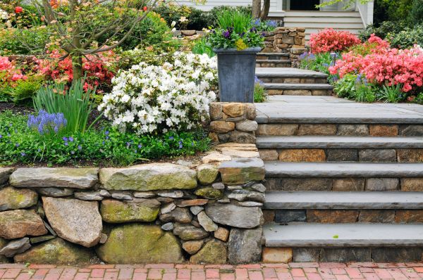 Stone Stairs Repair in Macomb