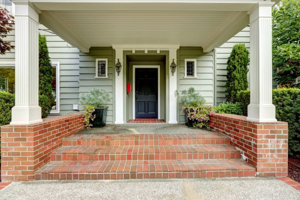 Front Porch Masonry Repair in Macomb