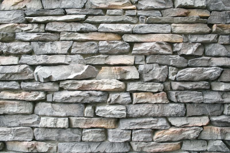 Stone Wall Hardscaping detail